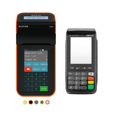 Kasa fiskalna Elzab K10 online + terminal płatniczy