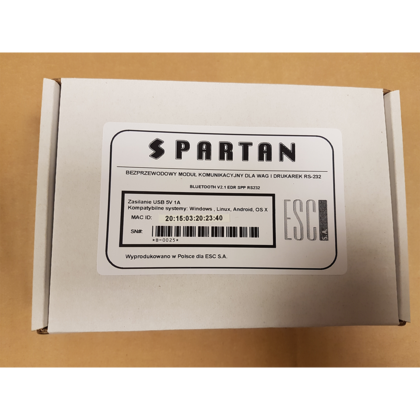 Spartan - konwerter Bluetooth RS232