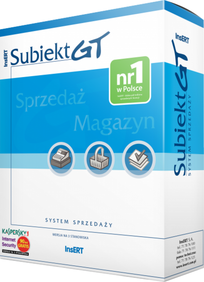 Subiekt GT wersja do 3 stanowisk