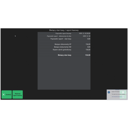 IzzyRest (1 POS + 1 Magazyn)